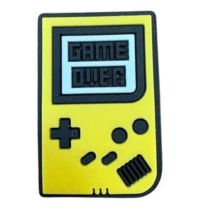 Gameboy Croc Charm